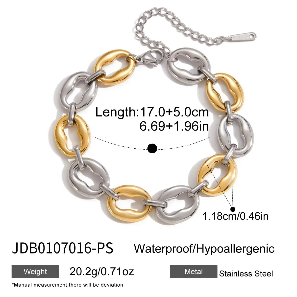 O-Chain Bracelet Stackable