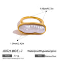 Irregular Pearl Ring Stackable