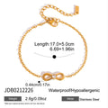 Kika Delicate Double Layered Zircon Bracelet
