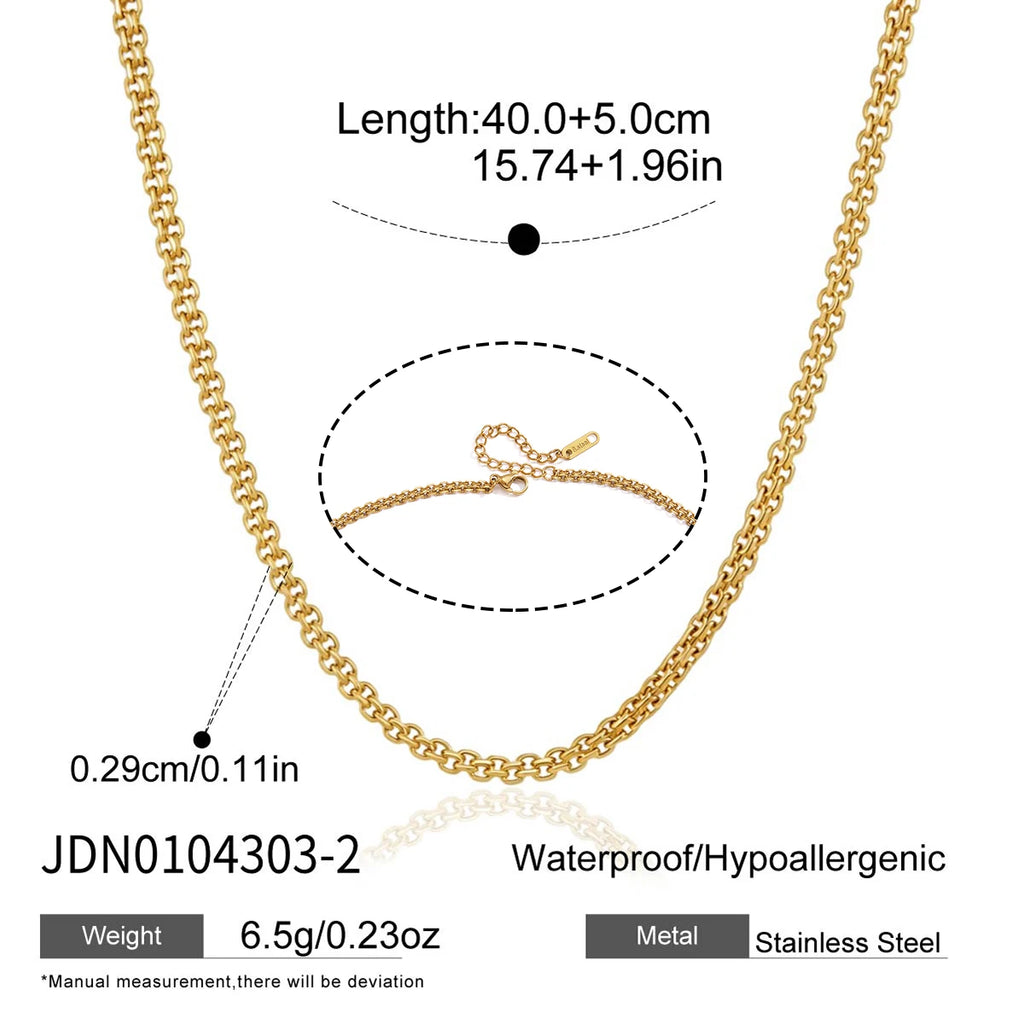 Kika  Minimalist Chain Necklace