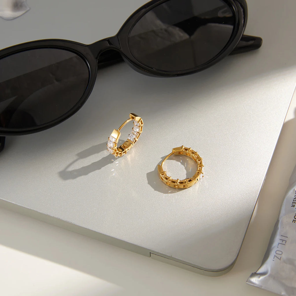 KIKA Classic PVD Plated  Stainless Steel 316L Earrings