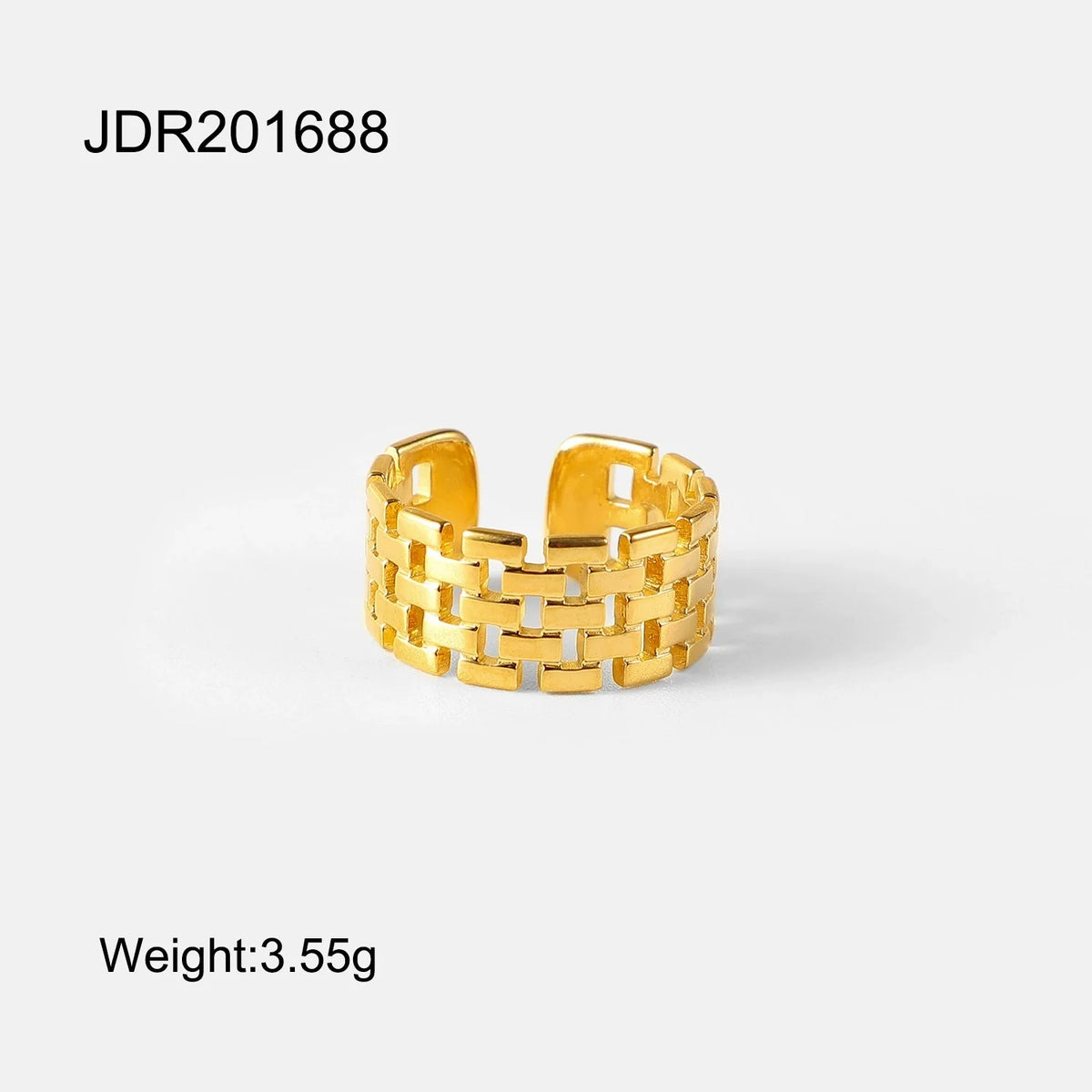 Minimalist Line Ring Stackable Hollow Ring