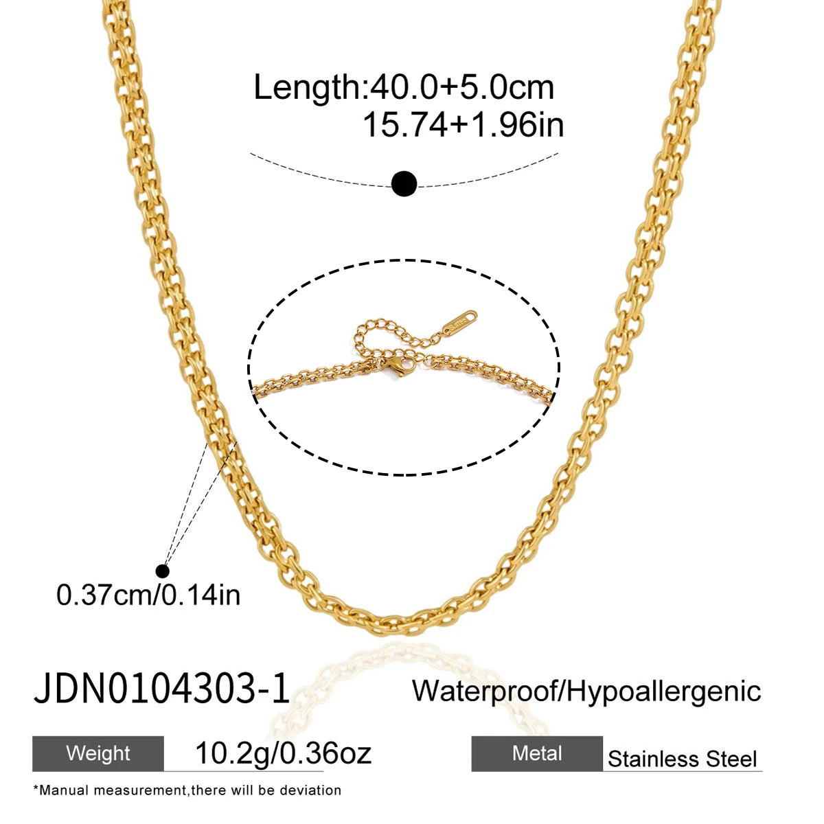 Kika  Minimalist Chain Necklace