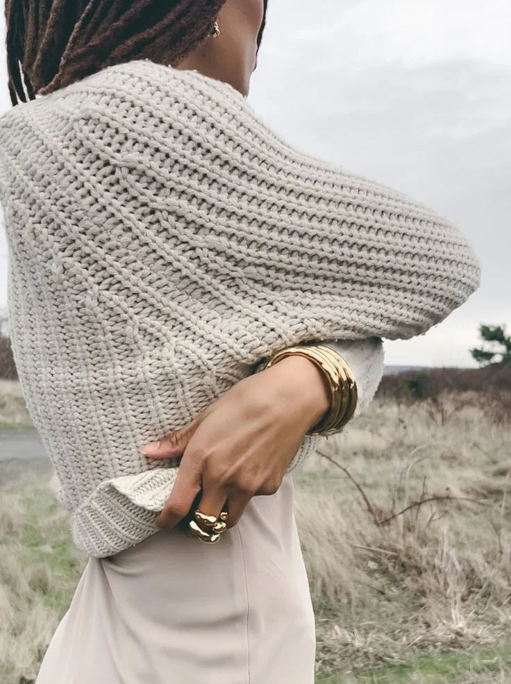 Kika Contemporary Statement Ring Asymmetry Sensuous Contours Bangle or Cuff Shape And Form Waterproof