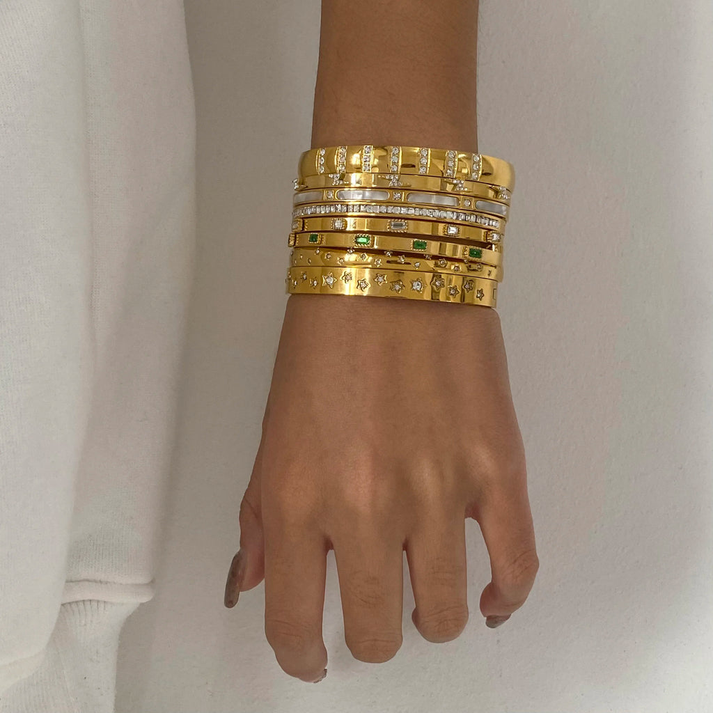 Star Buckle Stackable Bracelet