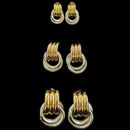 Geometric Door Handle Earrings