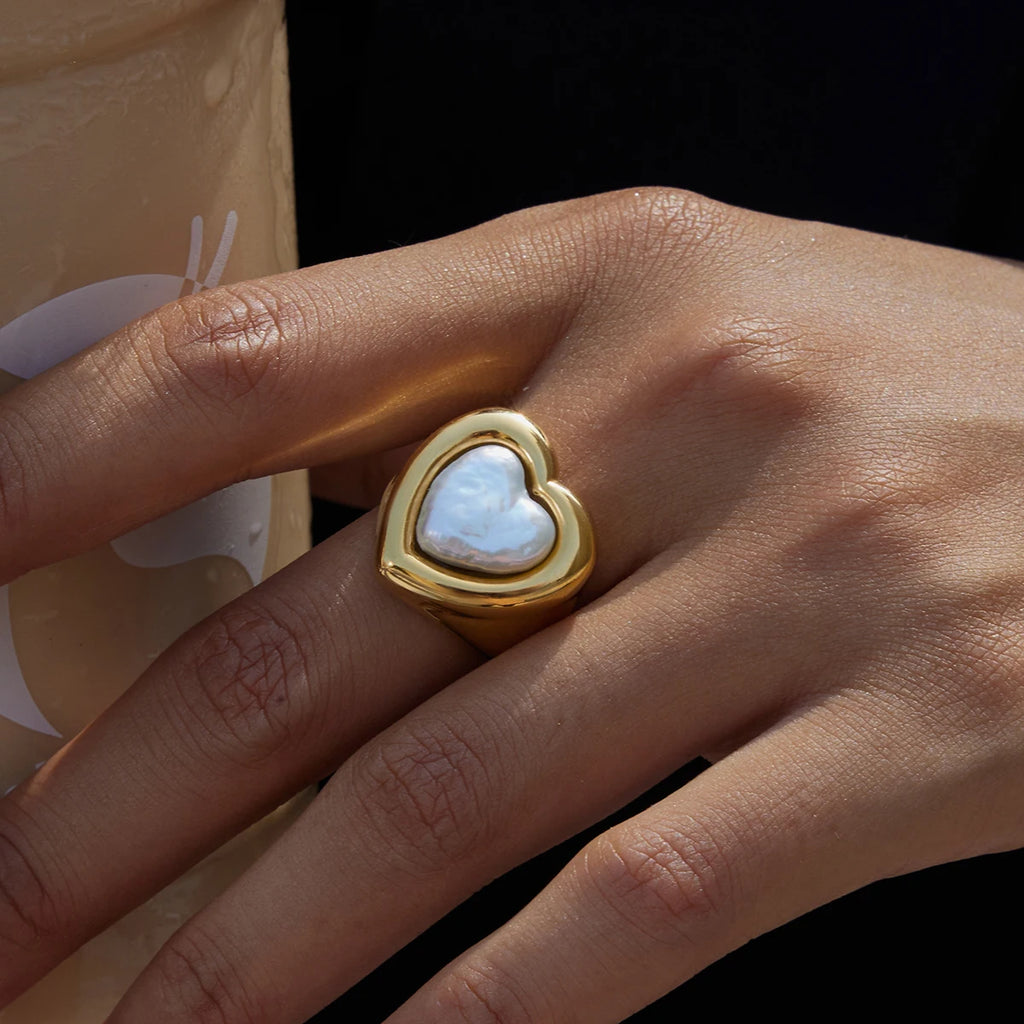 KIKA Minimalist PVD Plated Stainless Steel 316L Ring