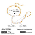 Kika Freshwater Pearl Chain with Fingers Stackable Chain Bracelet
