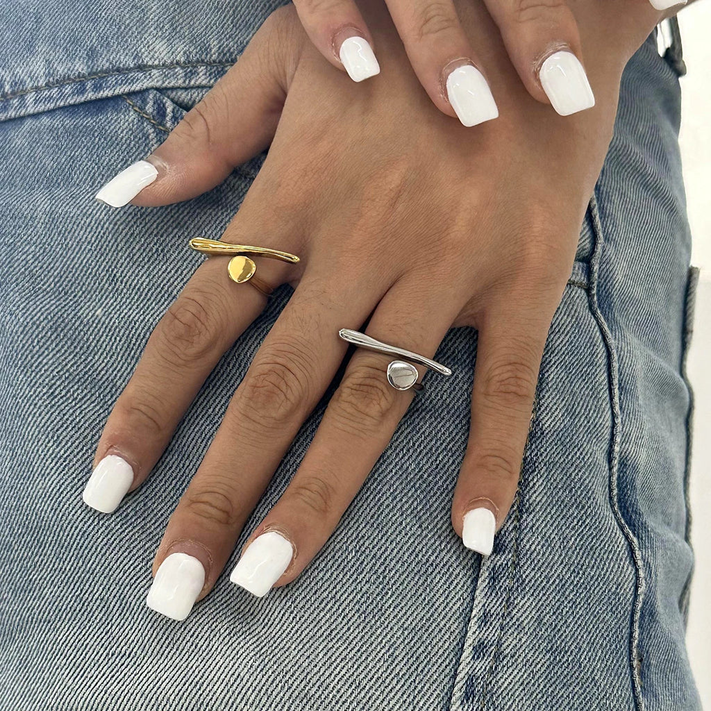 Fashion Geometric Irregular  Open Ring