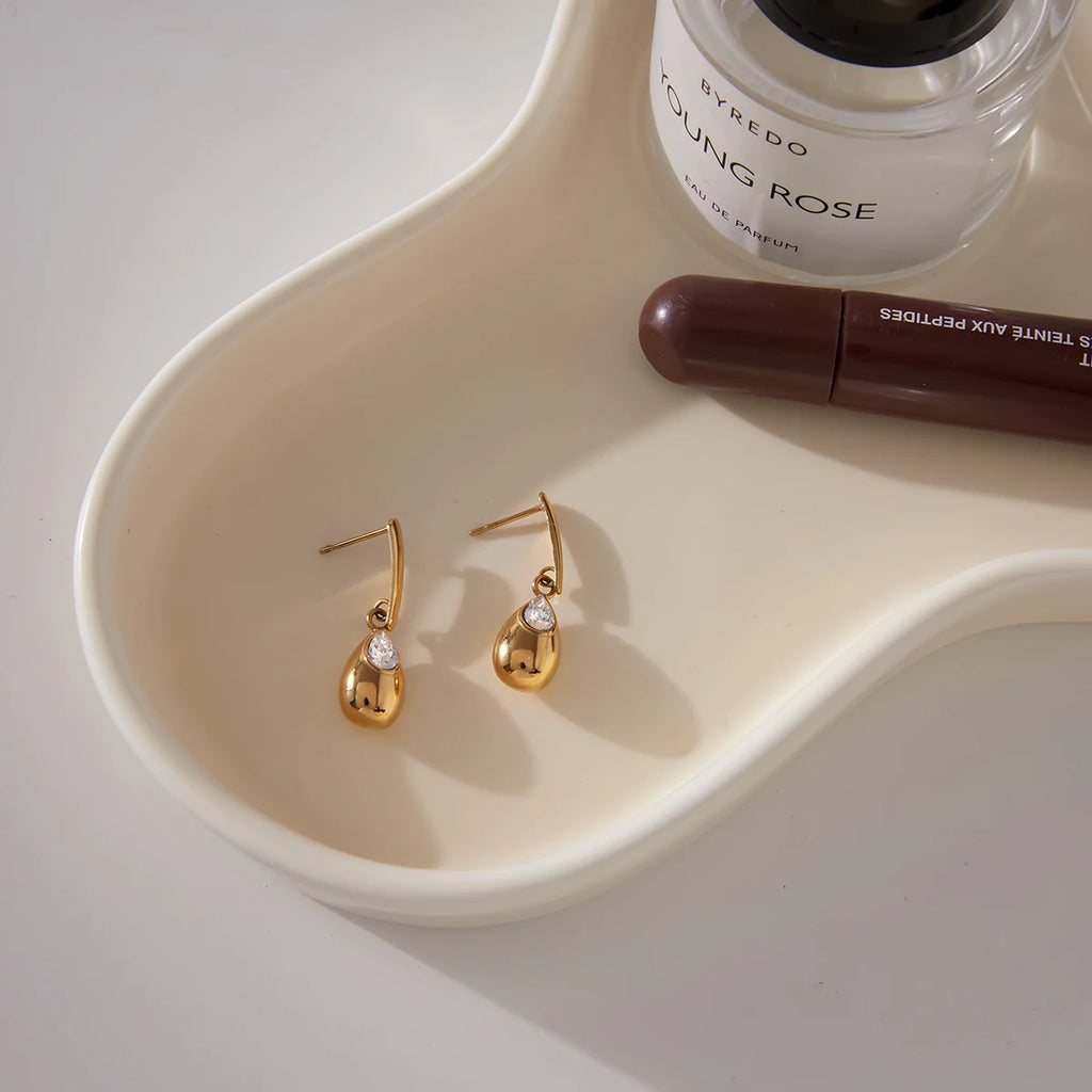 Kika Water Droplet Pendant Earring