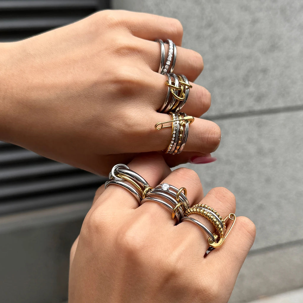 Kika Multilayer Zircon Ring
