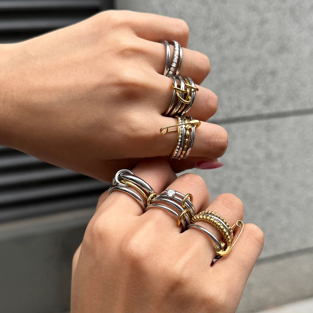 Kika Multilayer Zircon Ring