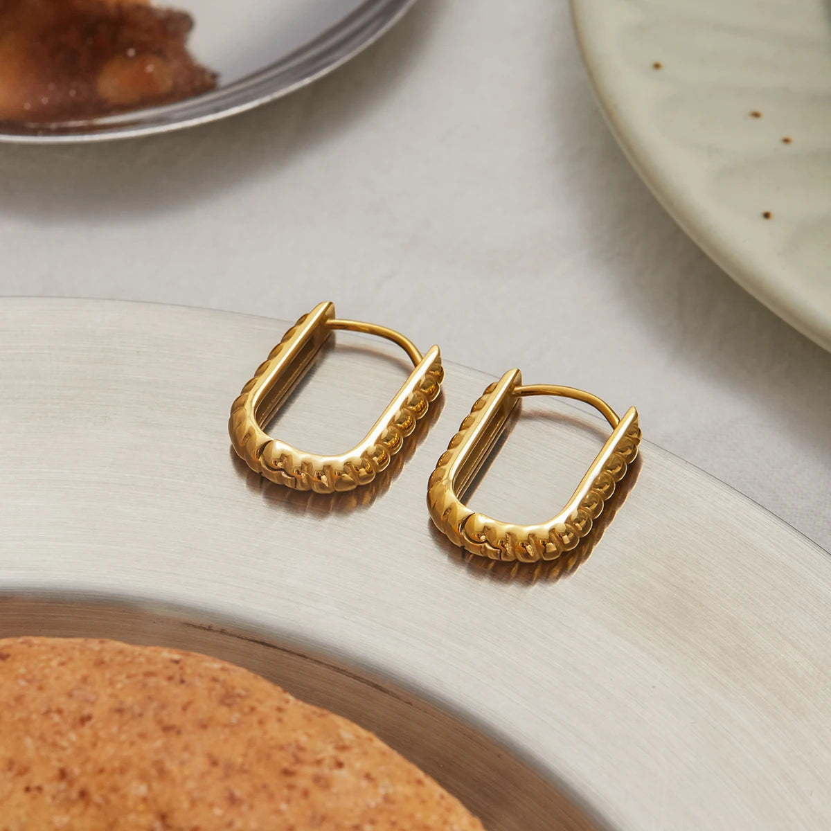 Geometric Irregular Earrings