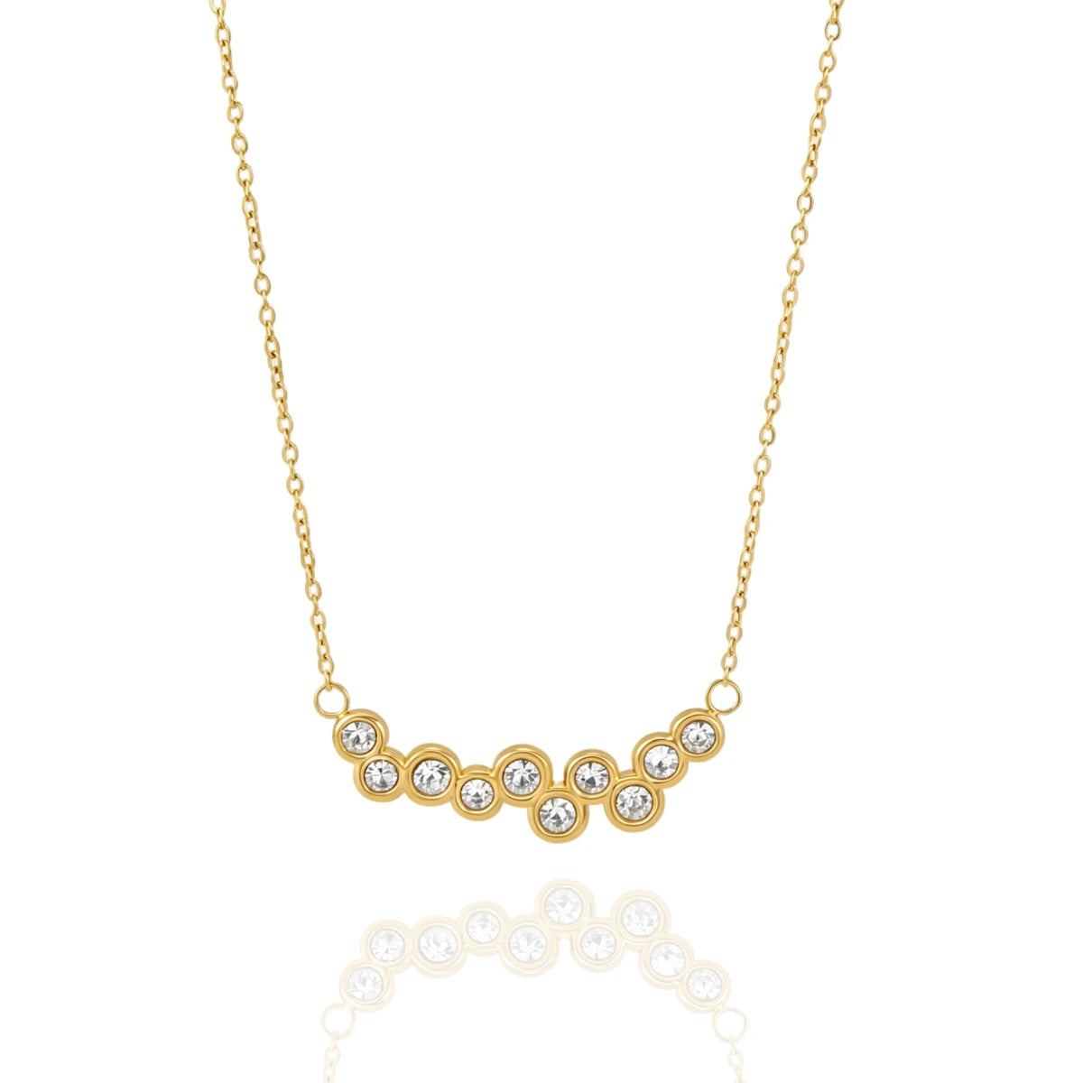 Kika Classic Smiley Face Necklace