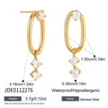 KIKA PVD Plated Stainless Steel Earrings Fashion Jewelry
