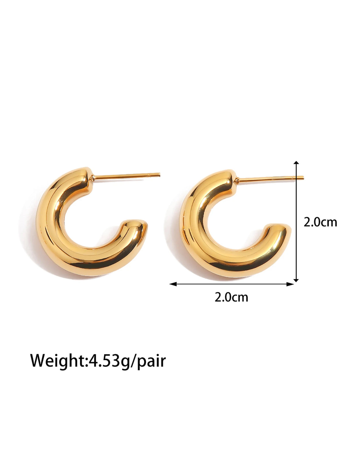 Minimalist Chubby C-shaped 316L