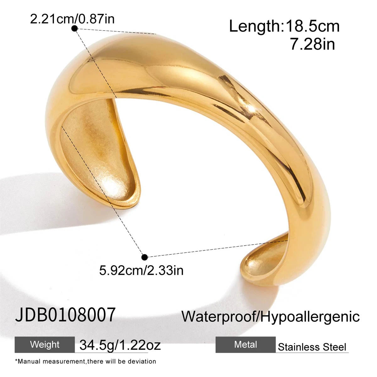 Kika Minimalist Circular Bracelet