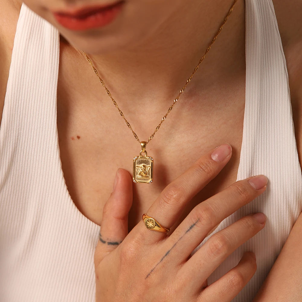 Angel Pendant Necklace