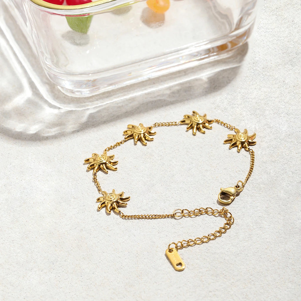 Vacation Beach Starfish Conch Bracelet