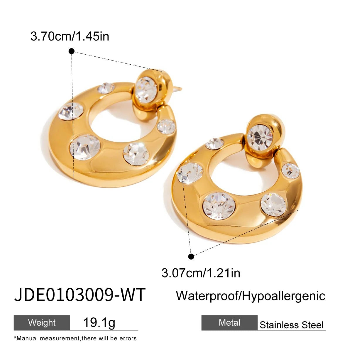 Knot Earrings Waterproof
