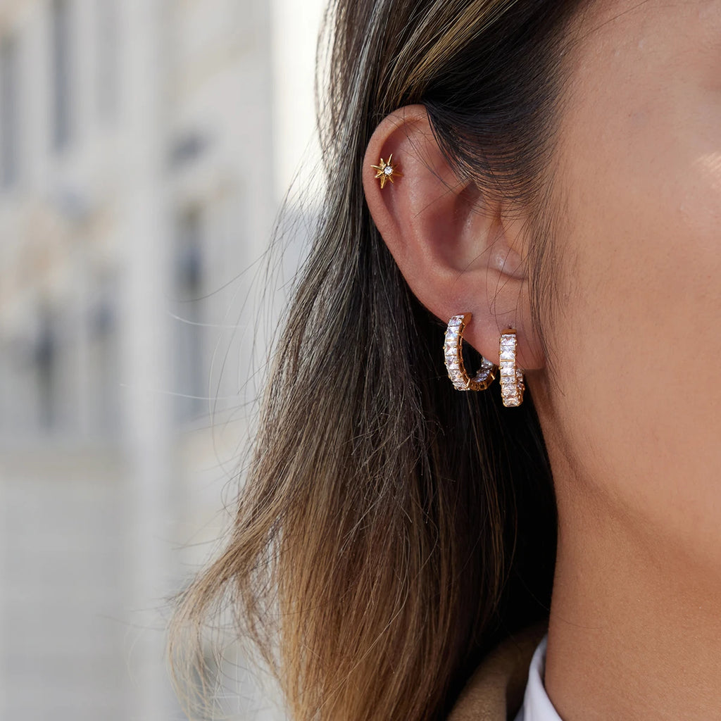KIKA Classic PVD Plated  Stainless Steel 316L Earrings