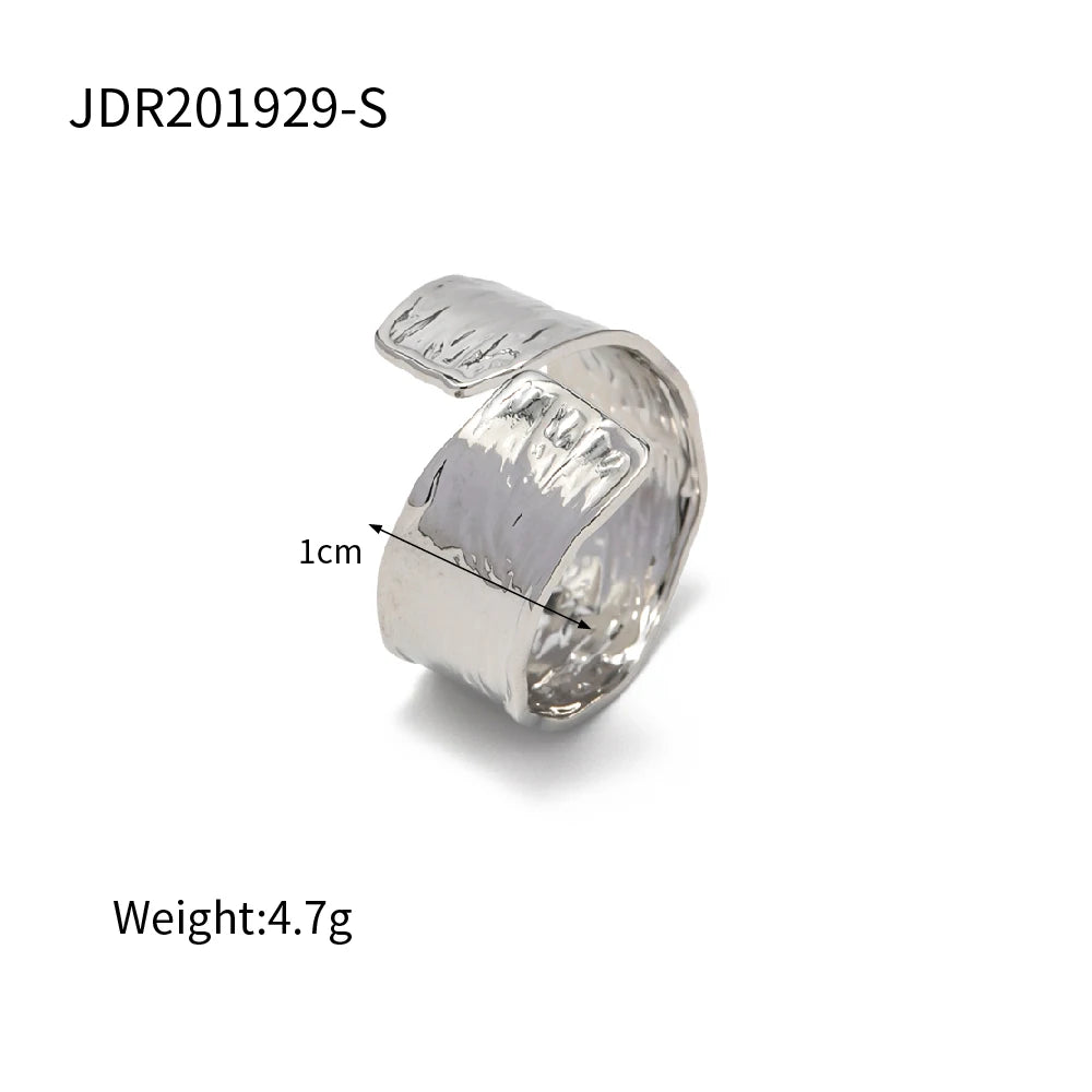 Kika Fashion Zircon Serpentine Bracelet Ring