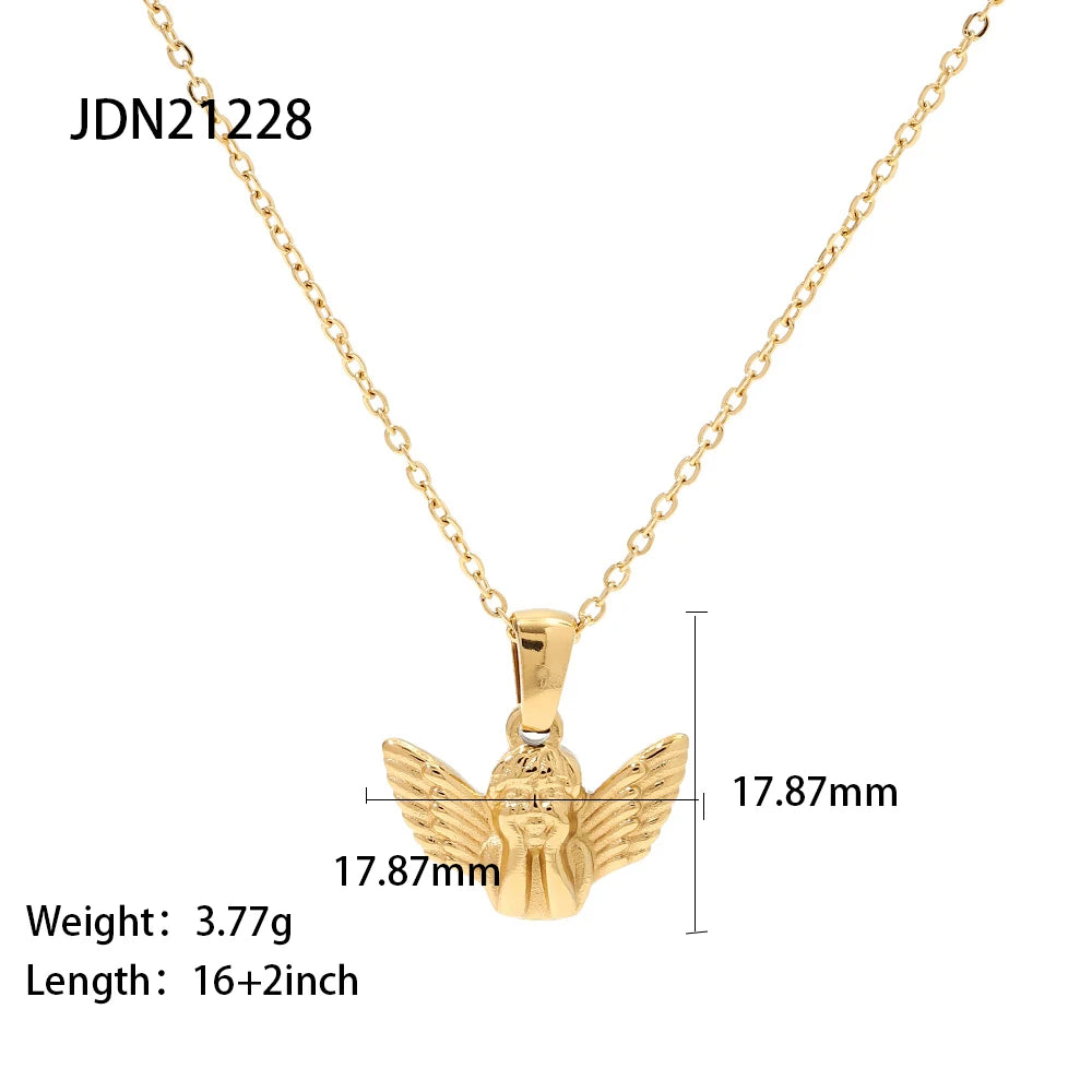 Angel Pendant Necklace
