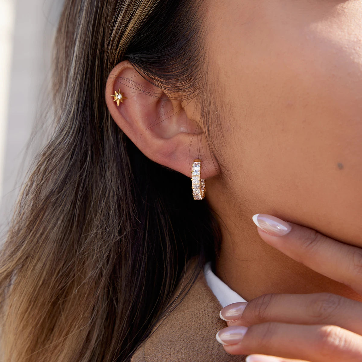 KIKA Classic PVD Plated  Stainless Steel 316L Earrings