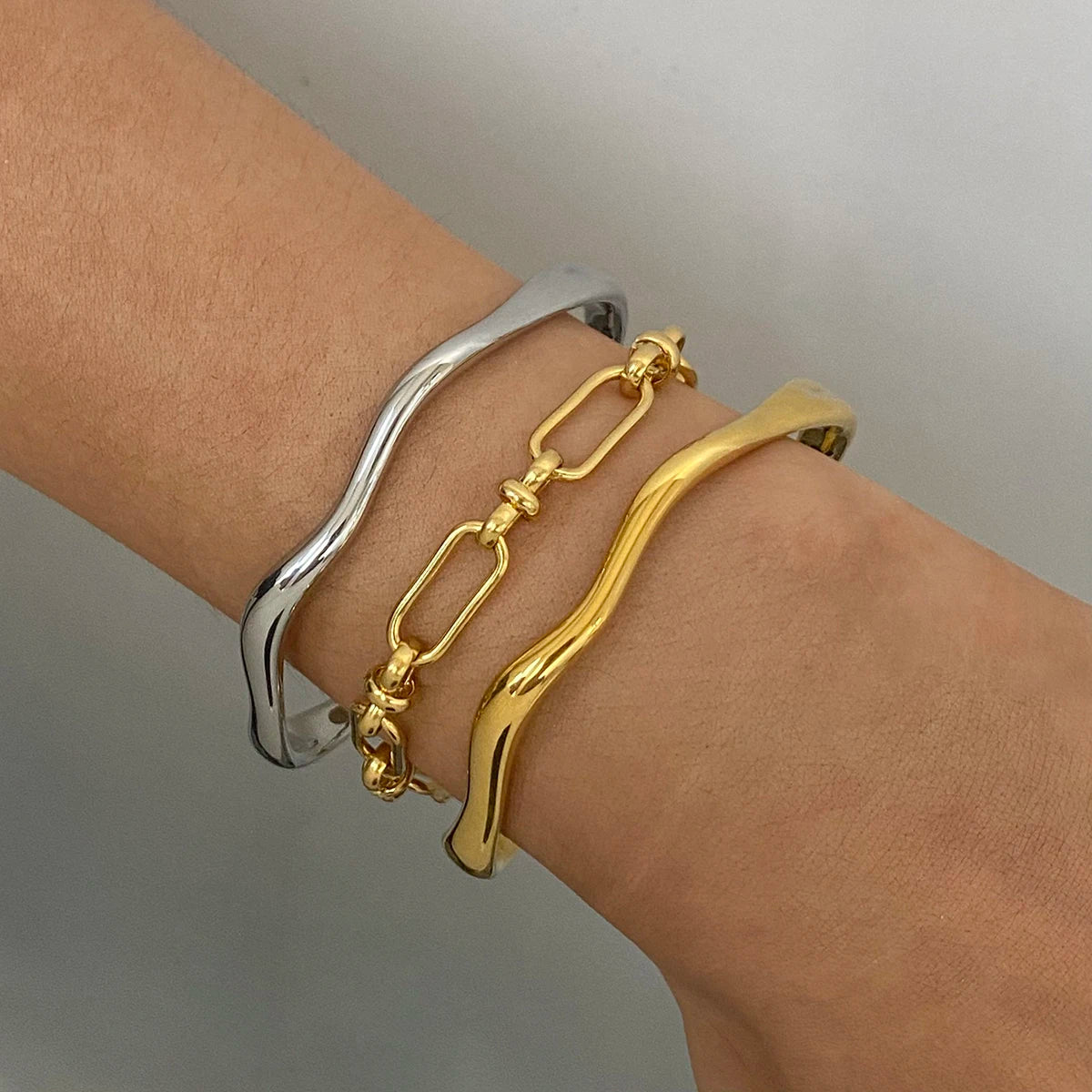 Liquid Gold Bangle