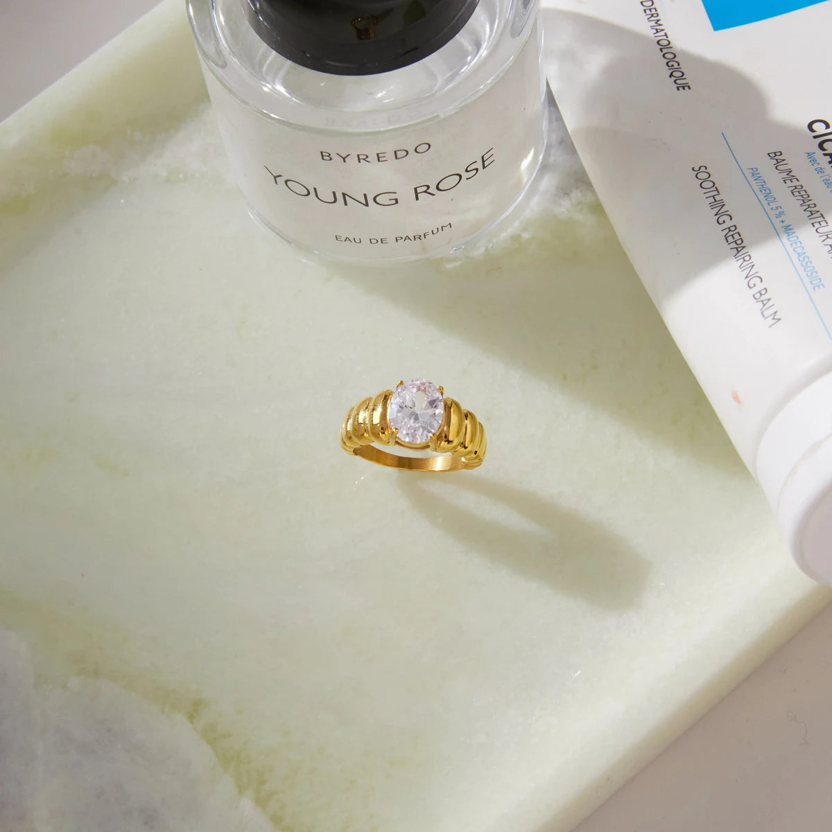 Kika CZ Personalized Zircon Ring