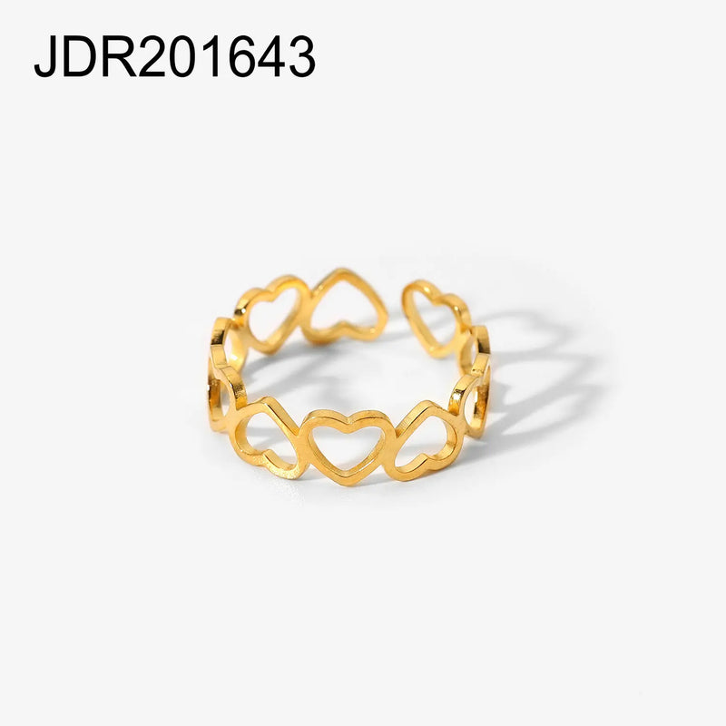 Kika Stainless Steel Jewelry Rings
